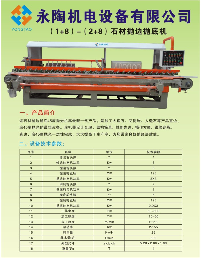 大理石磨邊機(jī)