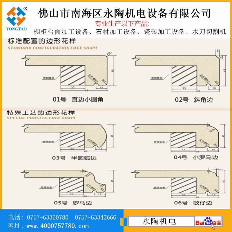 石英石臺(tái)面加工圖形